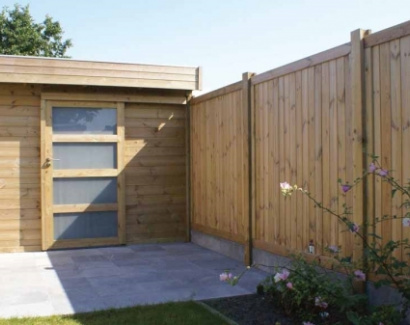  Abri de jardin Box en Pin du nord traité classe4 