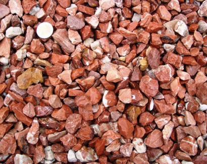 Gravier Marbre rouge