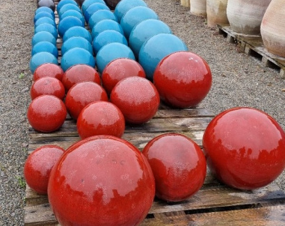 Boule grès émaillé