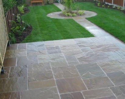 Dallage Grès Multicolore