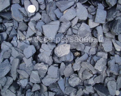 Paillage Ardoise noire