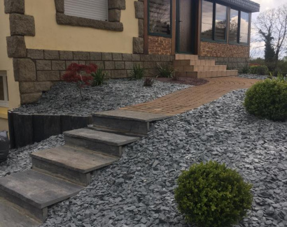 Paillage Ardoise grise