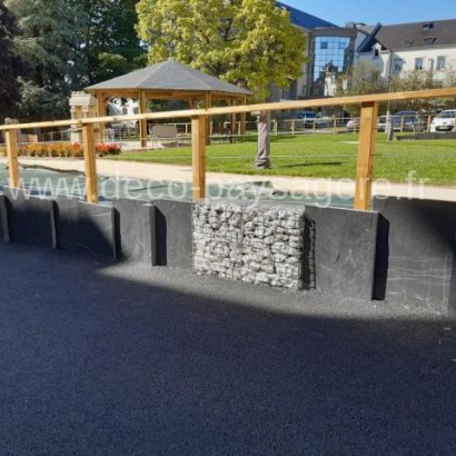 realisations palis schiste ardoise deco paysagere