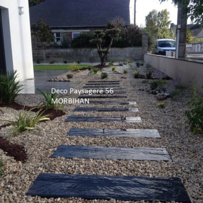 realisations palis schiste ardoise deco paysagere