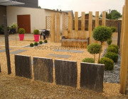 realisations palis schiste ardoise deco paysagere