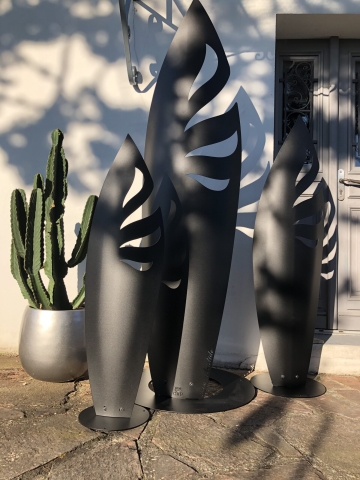 Sculptures extérieures en métal pour jardin Bordeaux - Les Jardins d'Eden